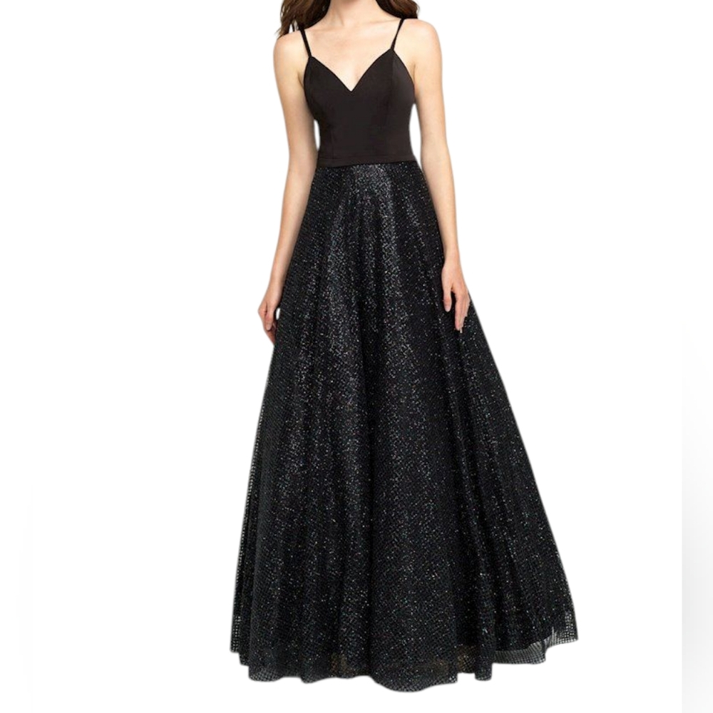 Madison‎ James Elegant Black Evening/Prom, Gown Size 6